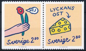 Sverige AFA 1658+1659 Postfrisk
