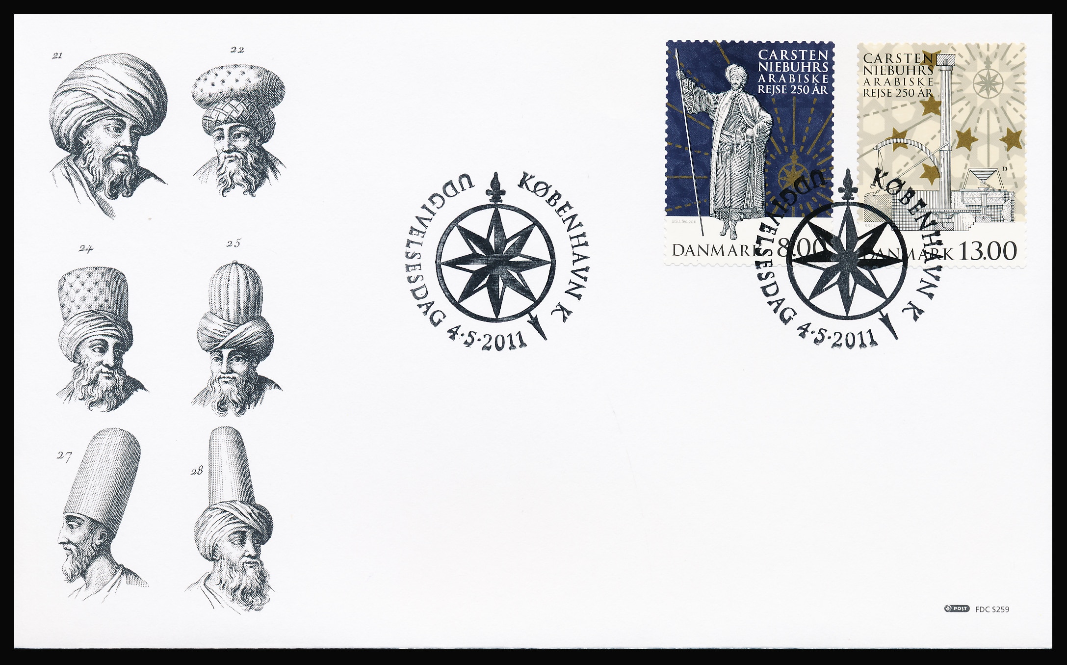 Danmark FDC AFA 1660-1661