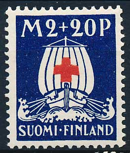 Finland AFA 166 Ubrugt
