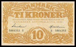 Danmark 10 Kroners 1942 Kvalitet 01 S 5864353