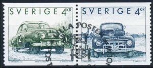 Sverige AFA 1671+1670 Stemplet