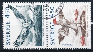 Sverige AFA 1672+1675 Stemplet