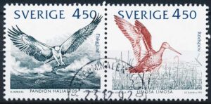 Sverige AFA 1672+1674 Stemplet