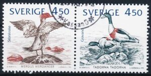 Sverige AFA 1674+1675 Stemplet