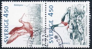 Sverige AFA 1673+1675 Stemplet