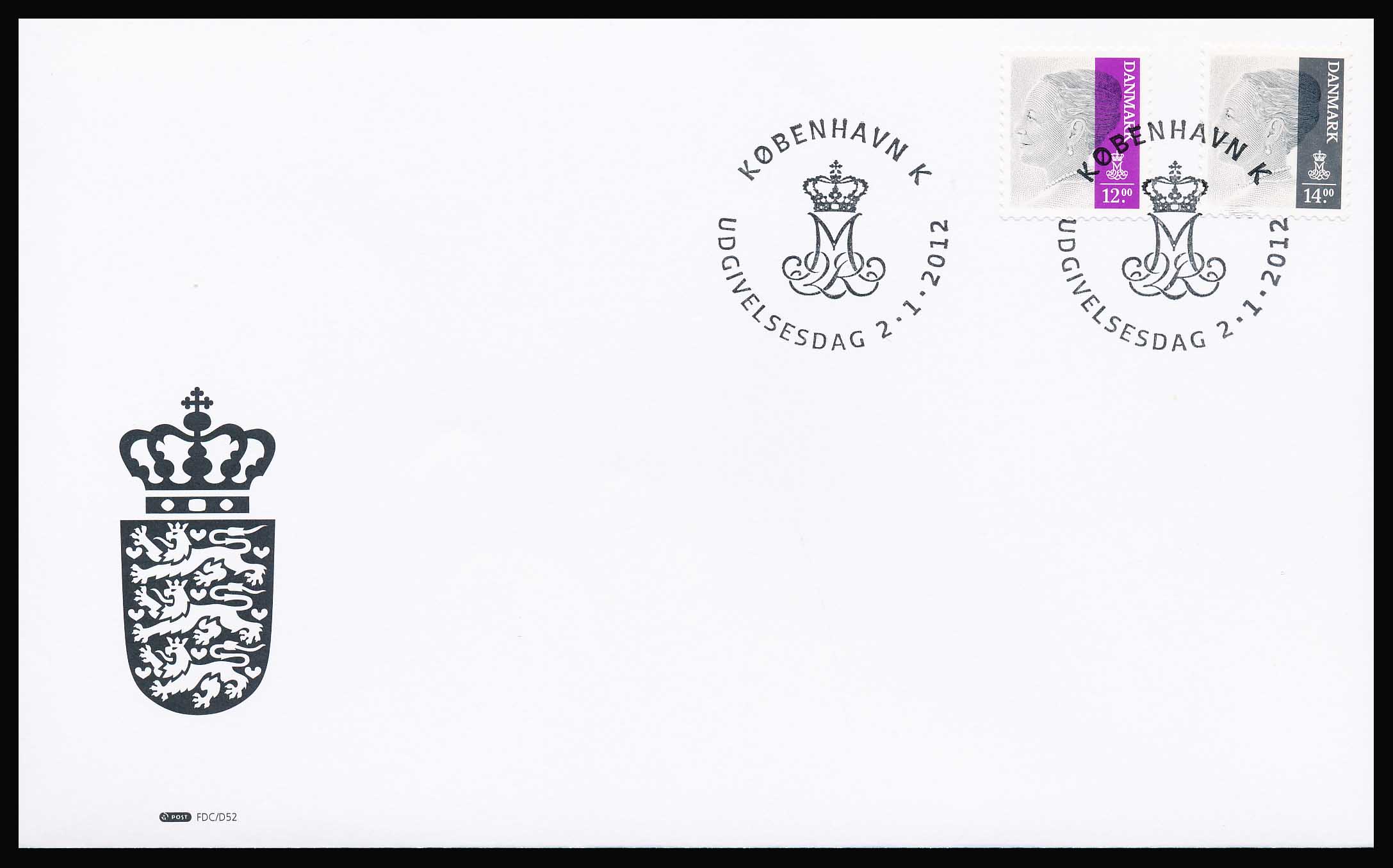 Danmark FDC AFA 1687-1688