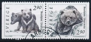 Sverige AFA 1688Cv+1689Ch Stemplet