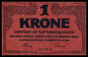 Danmark 1 Kroners 1914 Kvalitet 0-01 212978
