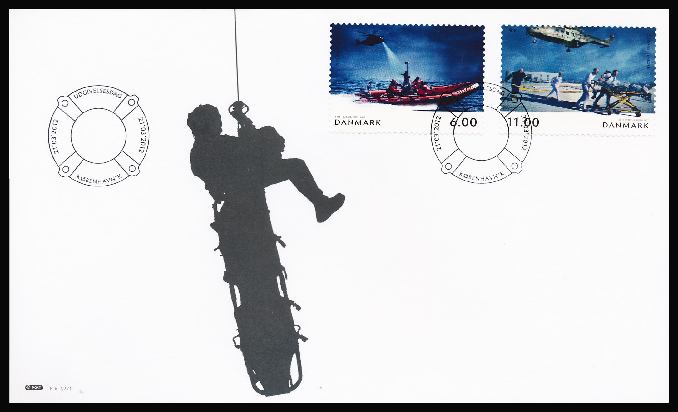 Danmark FDC AFA 1698-1699