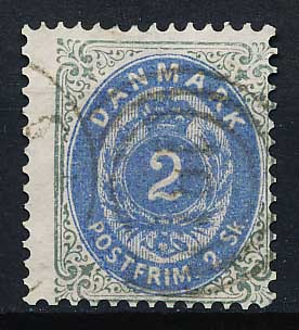 Danmark AFA 16a Stemplet