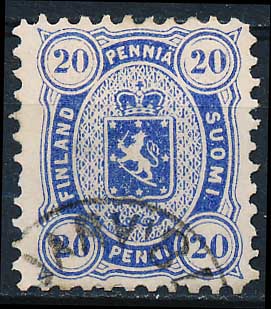 Finland AFA 016Sa Stemplet