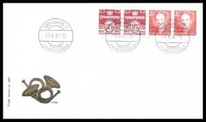 Danmark Uofficielle Førstedagskuverter AFA HS 17