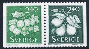 Sverige AFA 1700Cv+1701Ch Postfrisk