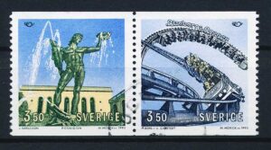 Sverige AFA 1704+1705 Stemplet