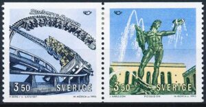 Sverige AFA 1705-1704 Stemplet