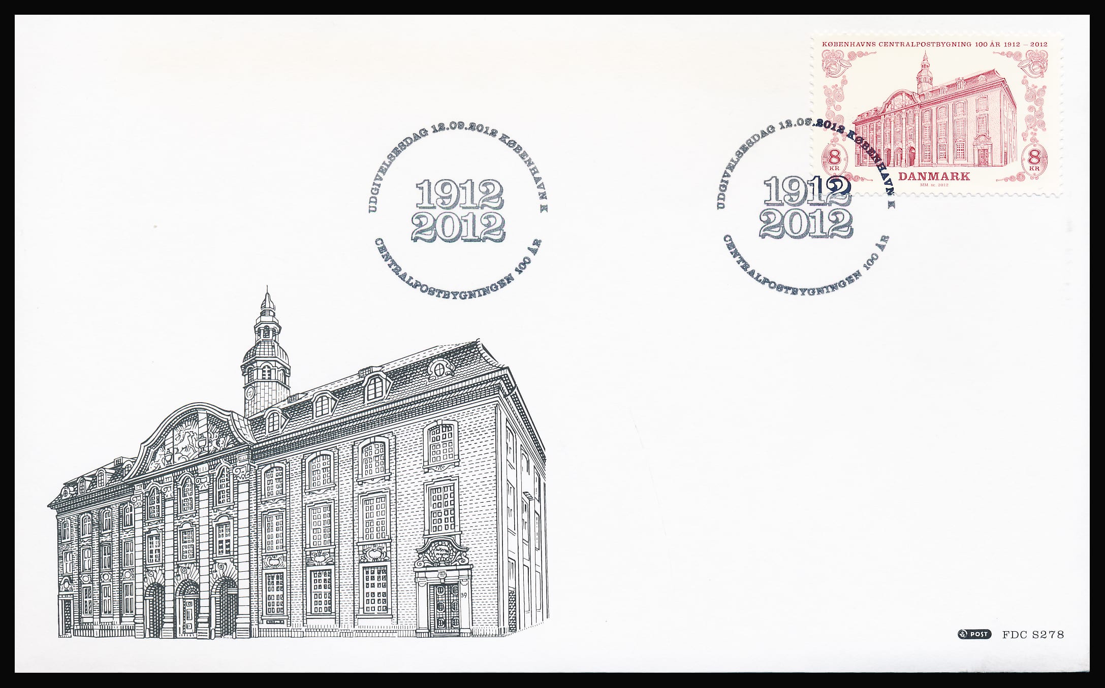 Danmark FDC AFA 1719A