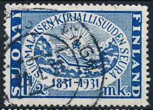Finland AFA 172 Stemplet