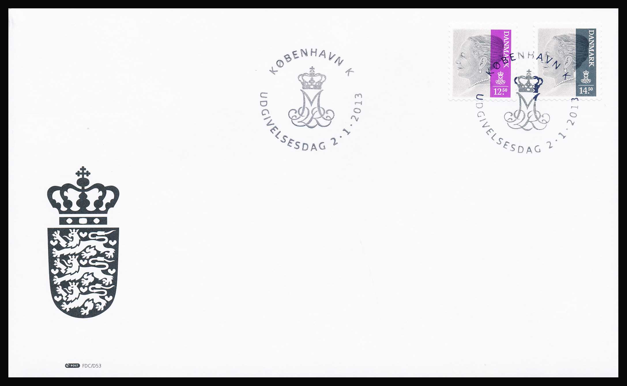 Danmark FDC AFA 1724-1725