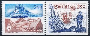 Sverige AFA 1726+1725 Stemplet