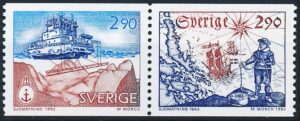 Sverige AFA 1726+1725 Postfrisk