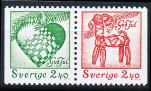 Sverige AFA 1729Cv+1730Ch Postfrisk