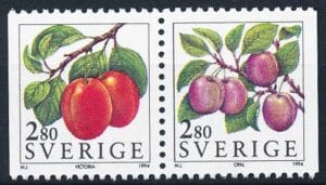 Sverige AFA 1732Cv+1733Ch Postfrisk