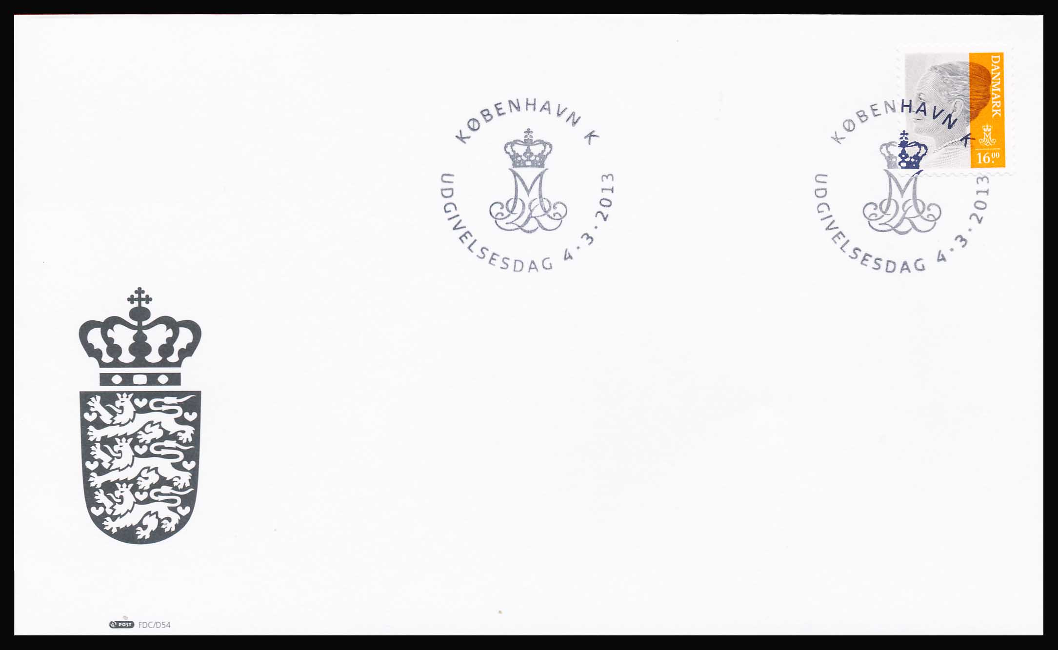 Danmark FDC AFA 1737