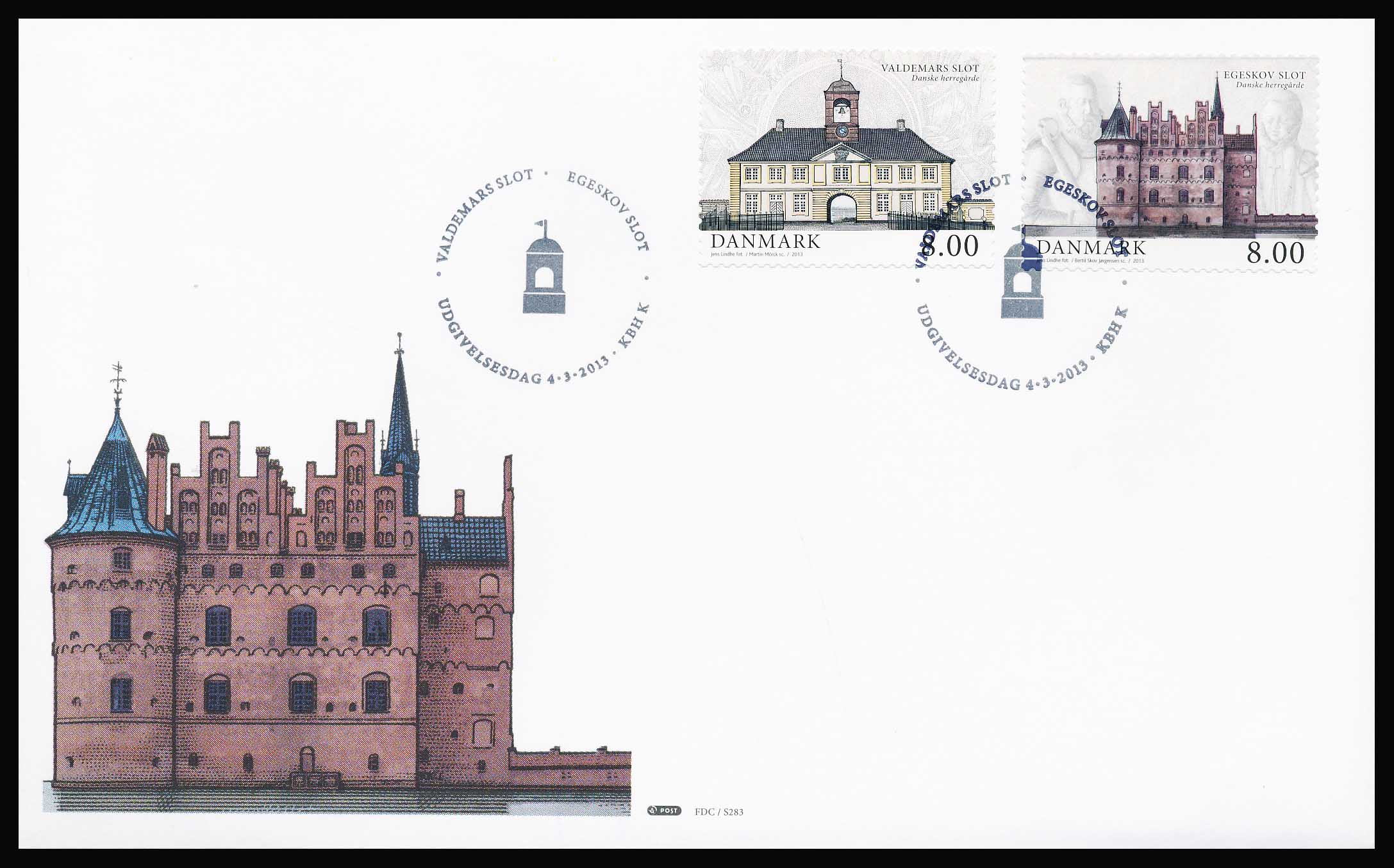 Danmark FDC AFA 1738-1739