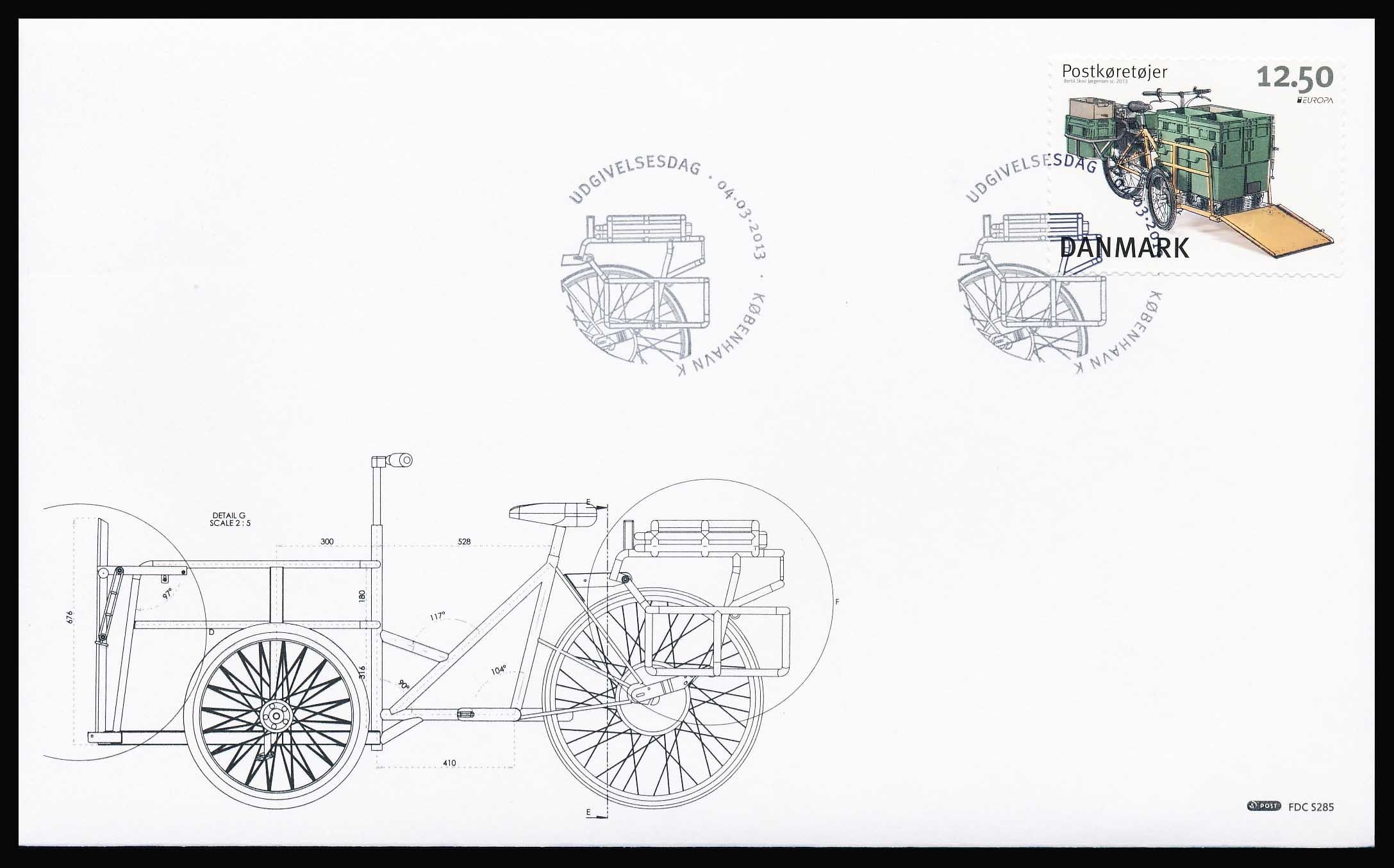 Danmark FDC AFA 1741
