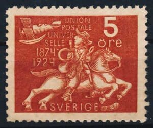 Sverige AFA 174 Ubrugt