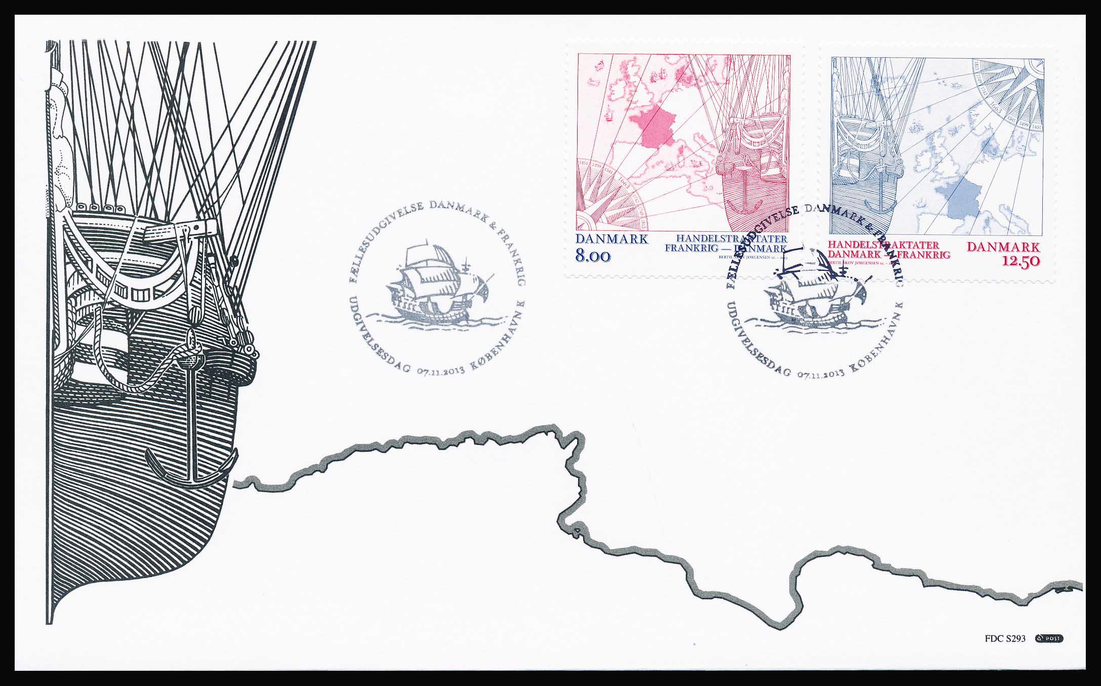 Danmark FDC AFA 1760-1761