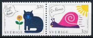 Sverige AFA 1764Cv+1765Ch Postfrisk