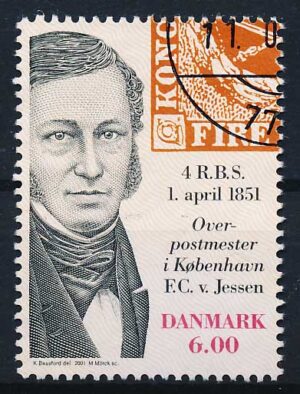 Danmark AFA 1280x Stemplet