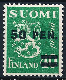 Finland AFA 176 Ubrugt