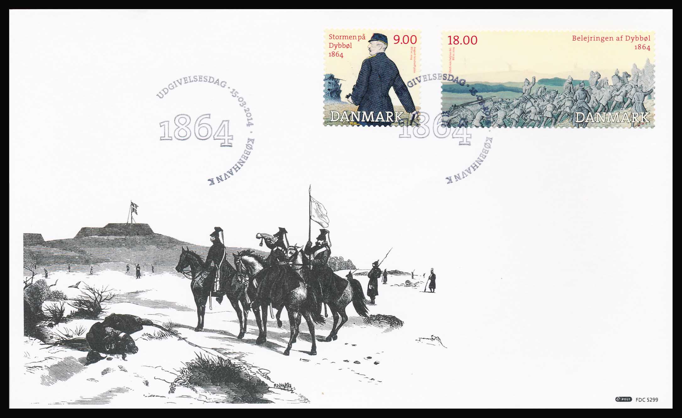 Danmark FDC AFA 1770-1771