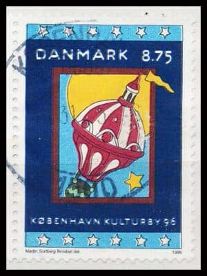 Danmark AFA 1109 Ny variant Stemplet