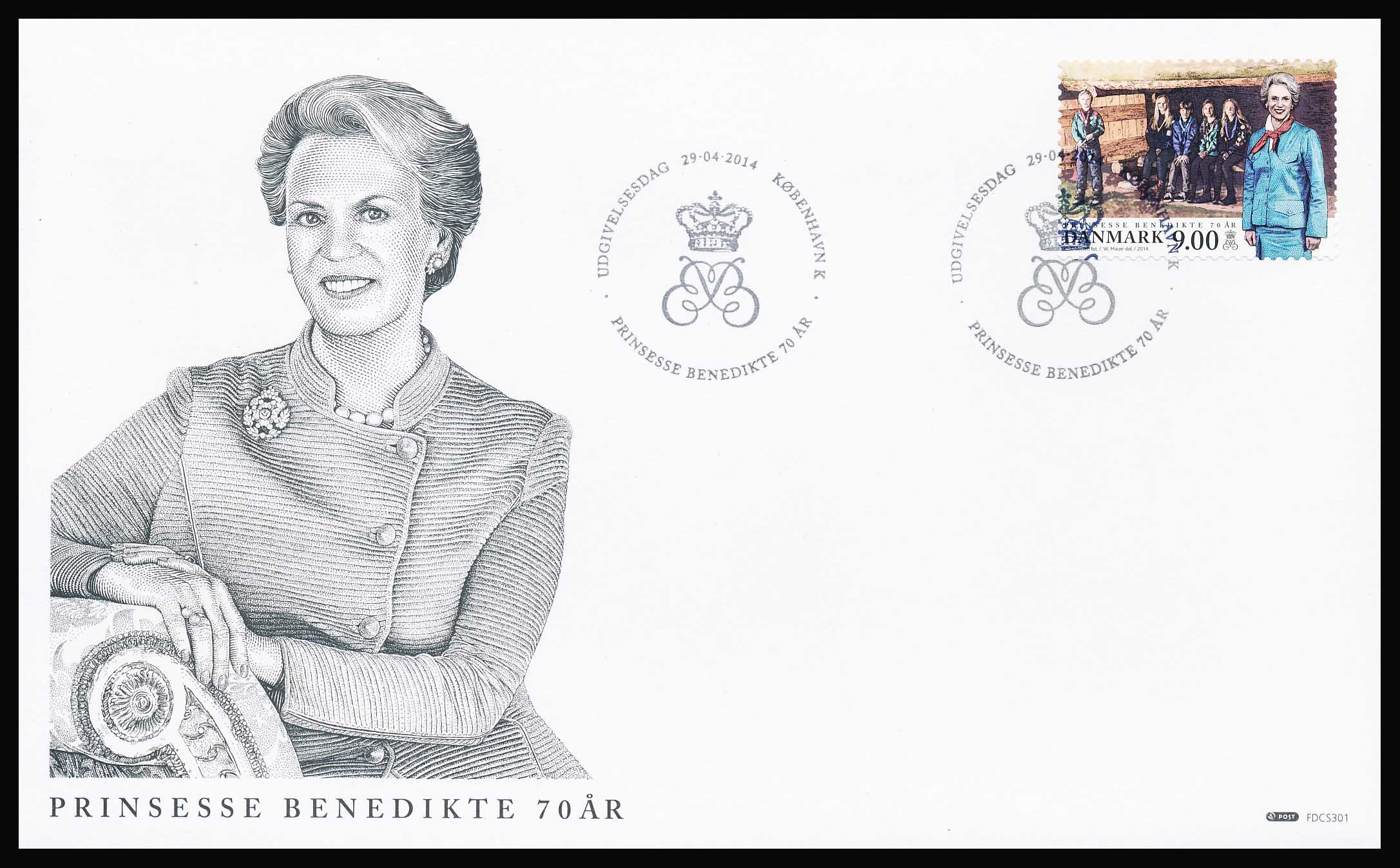 Danmark FDC AFA 1781