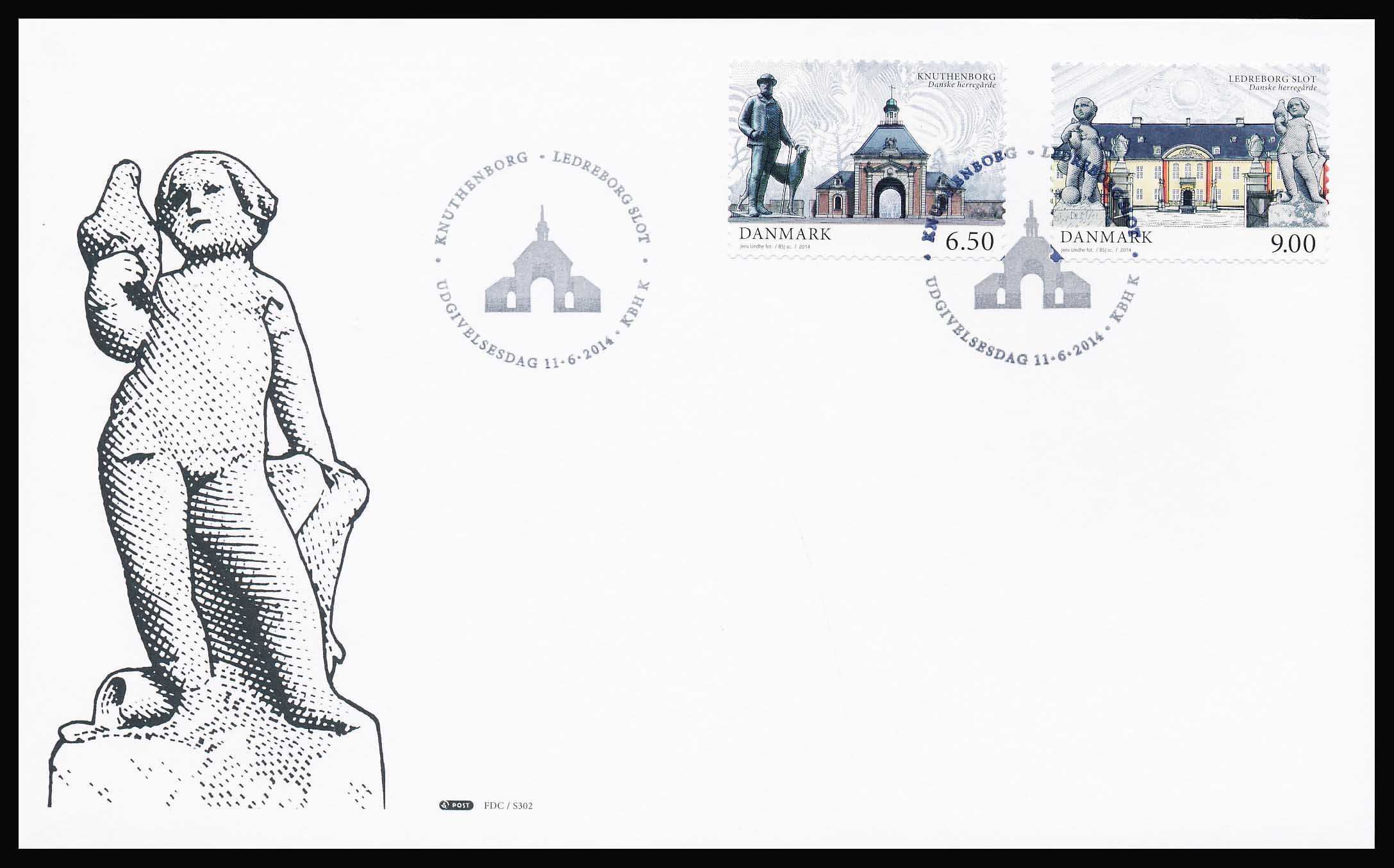 Danmark FDC AFA 1783-1784