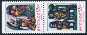 Sverige AFA 1785Co+1786Cn Postfrisk