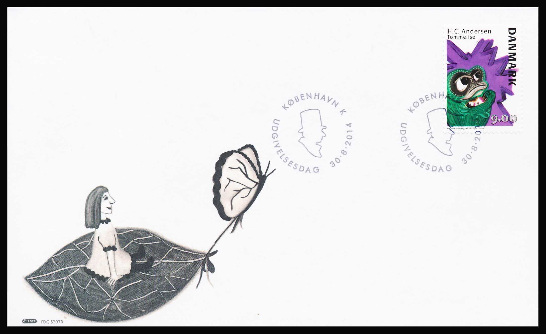 Danmark FDC AFA 1788-1789 På 2-kuverter