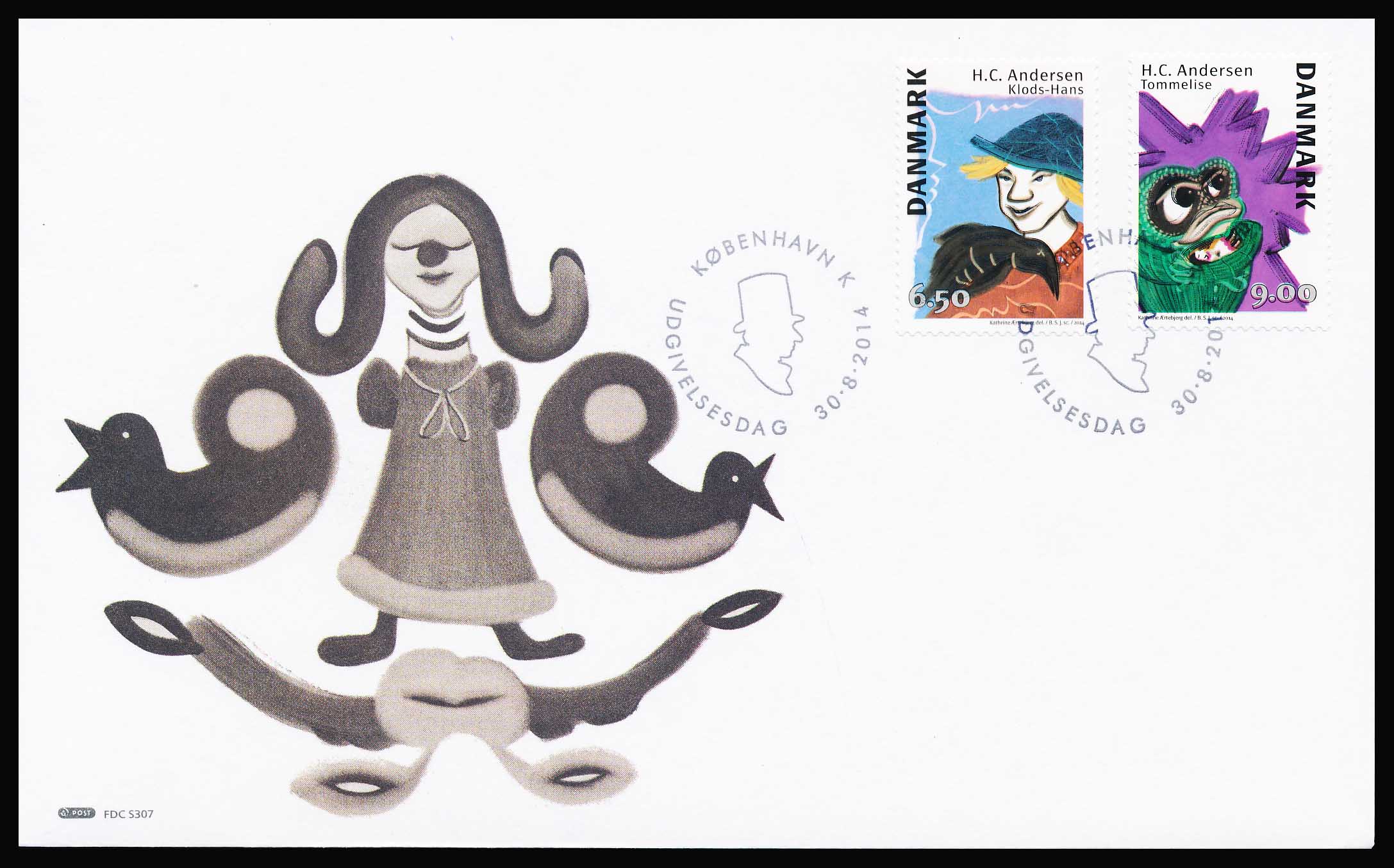 Danmark FDC AFA 1788-1789