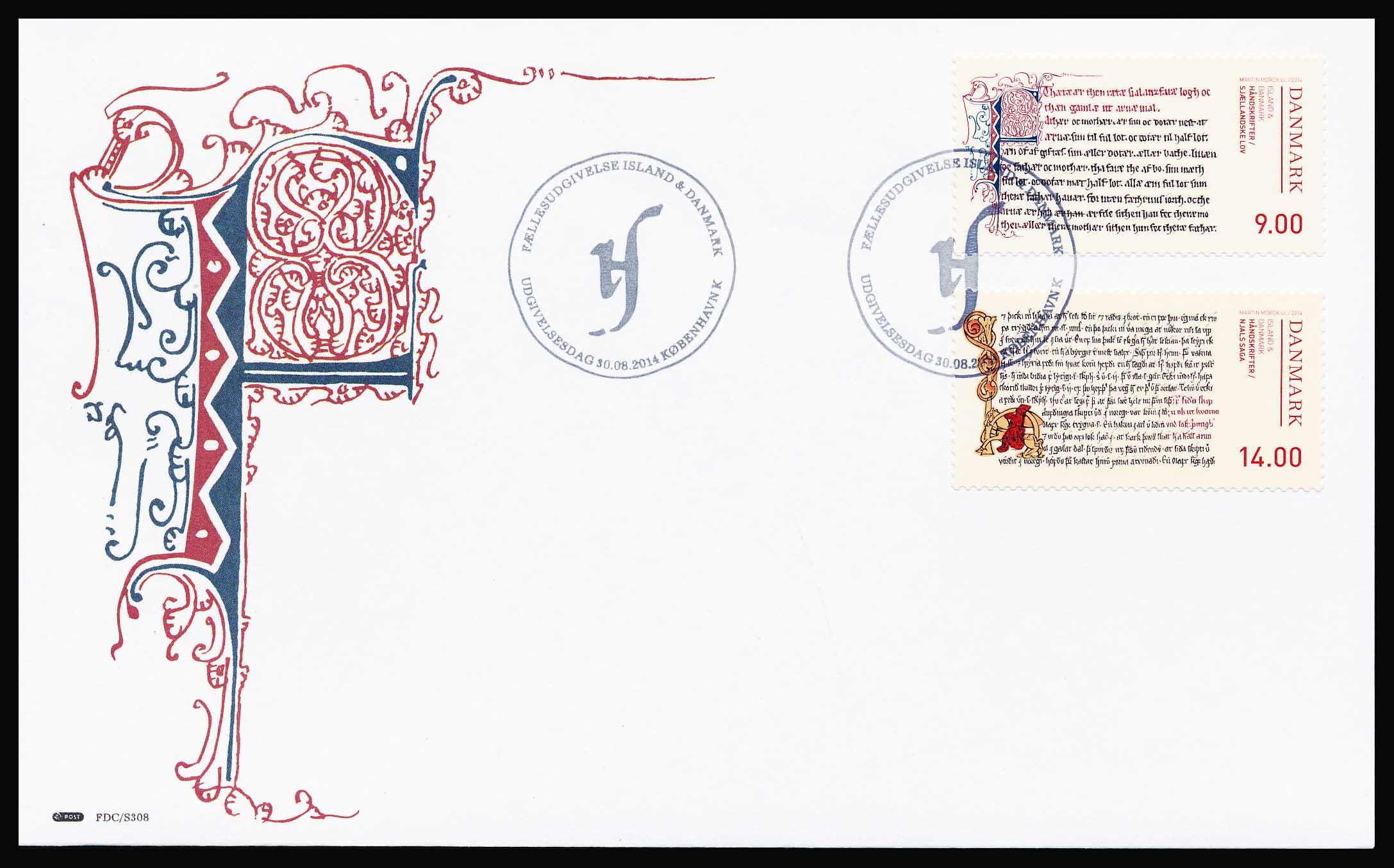 Danmark FDC AFA 1791-1792