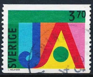 Sverige AFA 1795 Stemplet