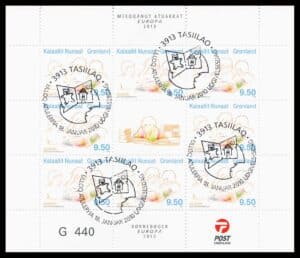 Grønland Småark AFA 18 Stemplet