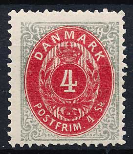 Danmark AFA 18 Ubrugt