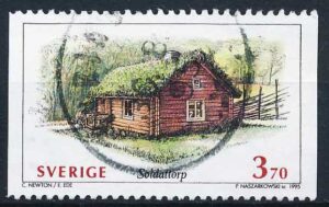 Sverige AFA 1800 Stemplet