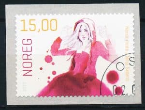 Norge AFA 1800 Stemplet