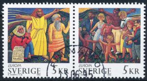 Sverige AFA 1804+1805 Stemplet