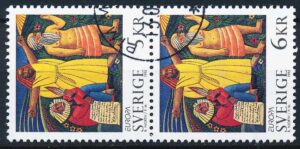 Sverige AFA 1804+1806 Stemplet