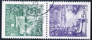 Sverige AFA 1815Co+1816Cn Stemplet